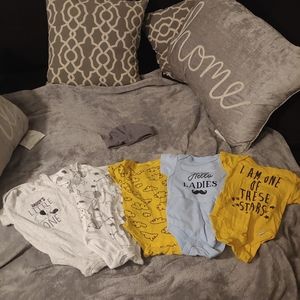 Boys 0-3 Months Onesies with Hats